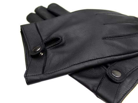 Mens Unlined Leather Gloves Classic Gloves Officer Etsy