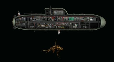 Filegoldenhammerhead Size Comparisonpng Official Barotrauma Wiki