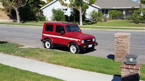 1988 Suzuki Samurai Hard Top Tin Top For Sale Photos Technical