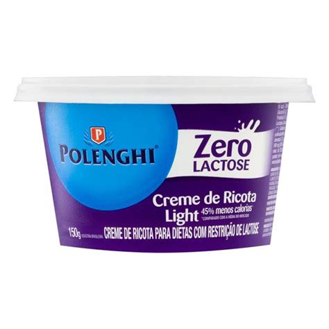 Creme De Ricota Polenghi Zero Lactose 150G Minimaxx