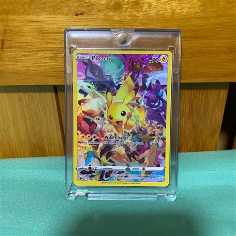 Crown Zenith Pikachu Secret Rare Hobbies Toys Toys Games On Carousell