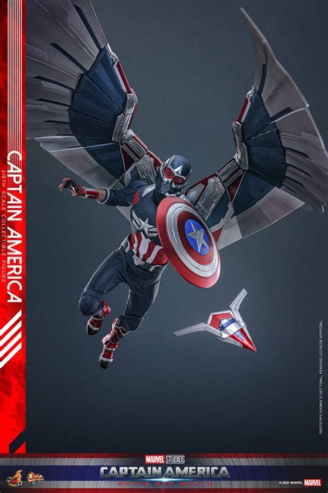 Captain America Brave New World Hot Toys MMS Action Figure