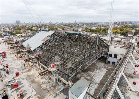 Earls Court Roof Removed In Controversial £12 Billion Regeneration