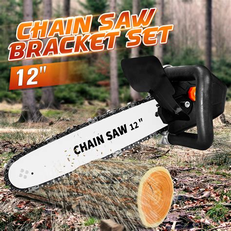 Inch Chainsaw Bracket Electric Chain Saw Stand Set Part For