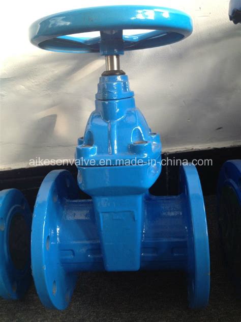 Non Rising Stem Resilient Seated Gate Valve China Resilient Seated