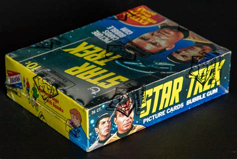 Lot Detail 1976 Topps Star Trek Wax Box 36 Unopened Packs Bbce Certified