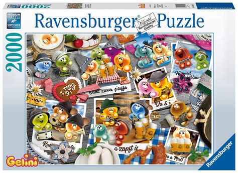 Puzzle Gelini At The Oktober Fest Ravensburger 16014 2000 Pieces Jigsaw