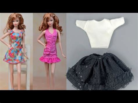 SO EASY Barbie elbise nasıl yapılır 5 dakikada hallet barbie