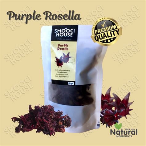 Jual Teh Bunga Rosella Ungu Purple Rosella Tea Gr Shopee Indonesia