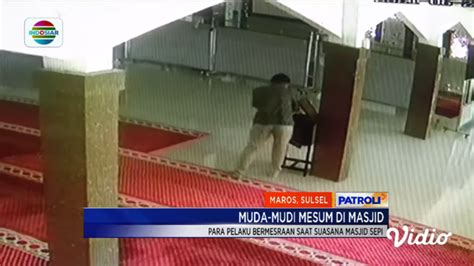 Ini Potret Sejoli Mesum Di Masjid Lalu Curi Kotak Amal Tak Punya Malu