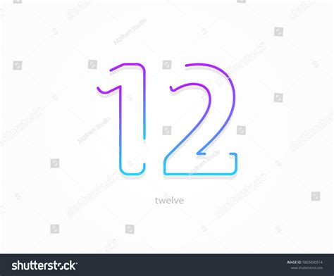 Number12 Images, Stock Photos & Vectors | Shutterstock