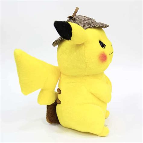 Pl Schtier Pikachu Detektiv Kuscheltier Stofftier Mein Pluschtier