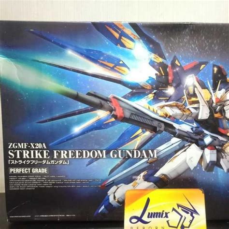 Jual PG 1 60 Strike Freedom Gundam Bandai Seed Destiny Perfect Grade