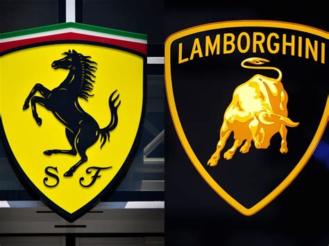 Lamborghini Vs Ferrari Logo