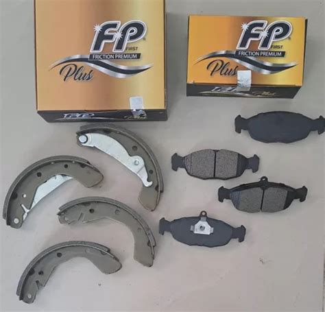 Kit Balatas Delanteras Y Traseras Chevy 1994 2012 Fp Meses Sin