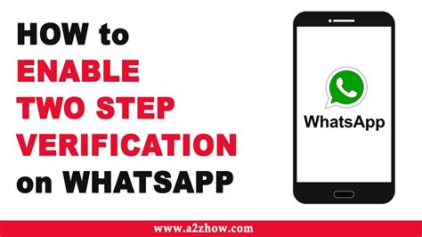 How To Enable Two Step Verification On Whatsapp Youtube