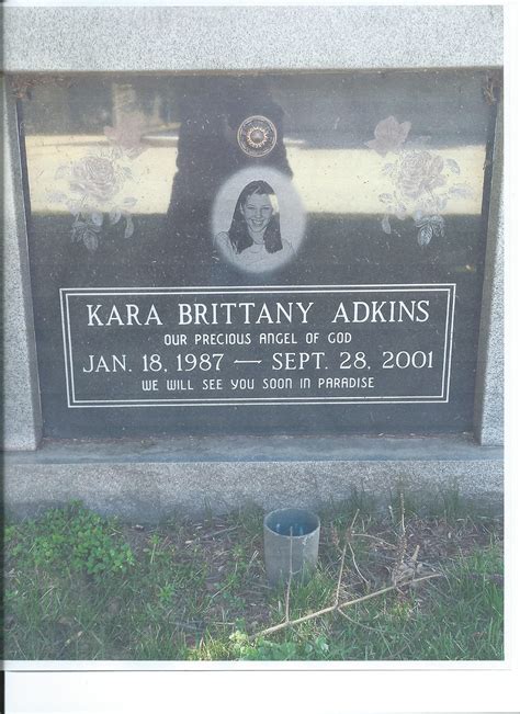 Kara Brittany Adkins 1987 2001 Find A Grave Memorial