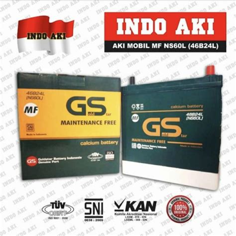 Jual Aki Mobil Maintenance Free Mf Ns L B L Aki Kering Karimun