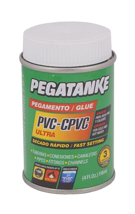 Adhesivo Pvc Cpvc Ultra 118ml Pegatanke 1002057