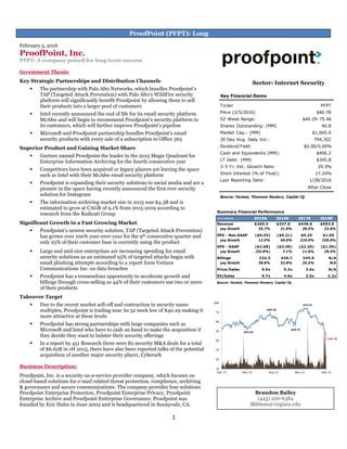 Brandon Bailey Pfpt Long Memo Pdf