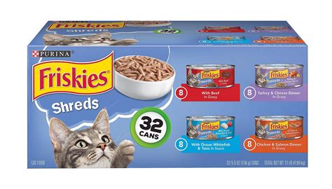 FRISKIES Shreds Variety Pack Canned Cat Food - Chewy.com