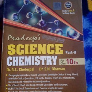 Textbooks Class Th Chemistry Part Pradeep Publication Freeup