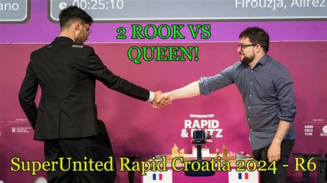 Alireza Firouzja Vs Maxime Vachier Lagrave Superunited Rapid Croatia