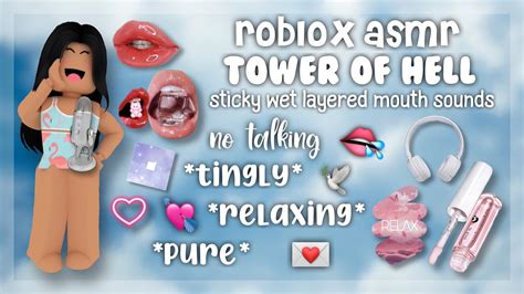 Roblox Asmr Sticky Wet Layered Mouth Sounds No Talking Youtube