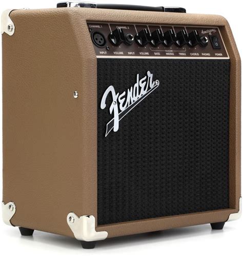 Fender Acoustasonic 15 15 Watt 1x6 Acoustic Combo Amp Sweetwater