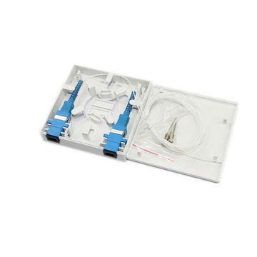 Abs Pc Indoor Ftth Sc Fiber Optic Face Plate Fiber Mini Terminal Box