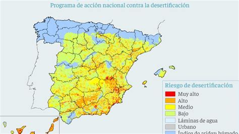 Desertificación En España El Mediterráneo Y El Sureste Español Los Más Vulnerables La Provincia