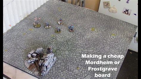 Reuploaded Making A Mordheim Or Frostgrave Board For Under £10 Youtube