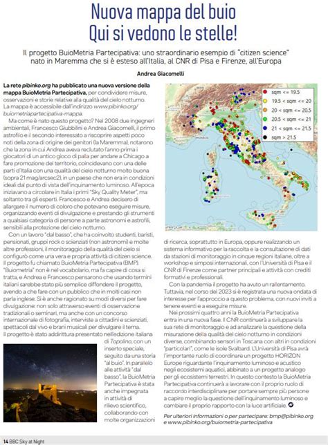 Nuova Mappa Del Buio Qui Si Vedono Le Stelle BBC Sky At Night Ed