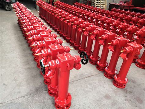 Wesdom Outdoor Ductile Cast Iron Fire Hydrant System For Firefighting