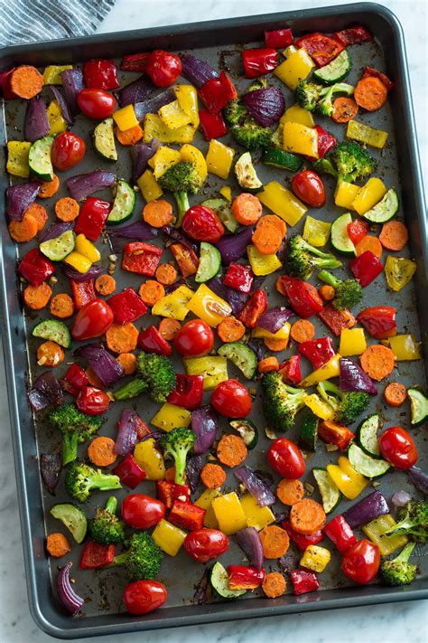 Oven Roasted Vegetables Recipe