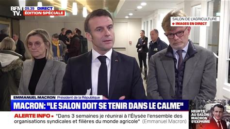 Il Est Entr Dans Une Col Re Noire Emmanuel Macron Les Larmes Aux