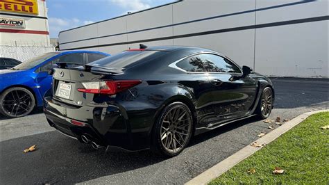 New Set Of M Niche Gamma Matte Bronze Rims On My Lexus Rcf Lexus