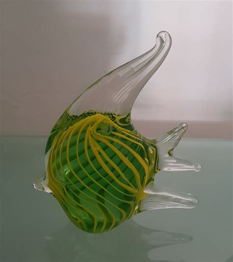 Murano Glas Fisch Skulpturen Er Er Set Bei Pamono Kaufen