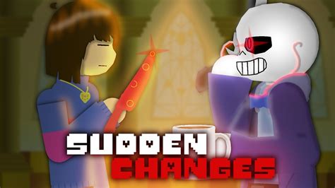 Sans Vs Frisk Sudden Changes Undertale Animation Stick Nodes