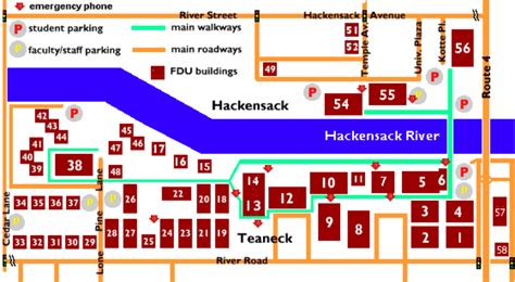 Metro Schematic Map | Fairleigh Dickinson University