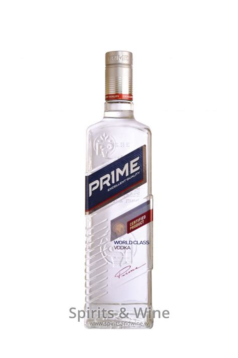 Prime Vodka World Class Vodka Spirits And Wine