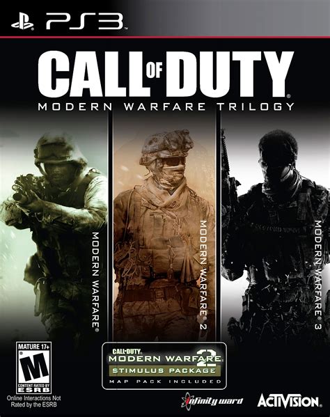 Call Of Duty Modern Warfare Trilogy Discs Activision Playstation