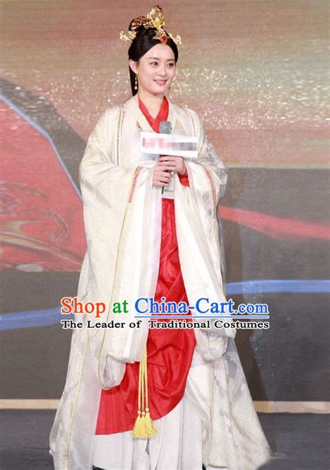 Traditional Chinese Qin Dynasty Imperial Empress Costume Asian China