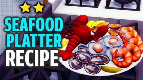 Seafood Platter Recipe Disney Dreamlight Valley ⭐⭐meal Youtube