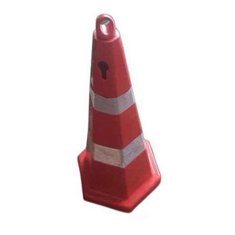 Red And Silver Pvc Traffic Safety Cone Kg At Rs In Bengaluru