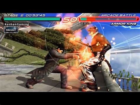 Jin Kazama Arcade Battle Tekken 6 PSP YouTube