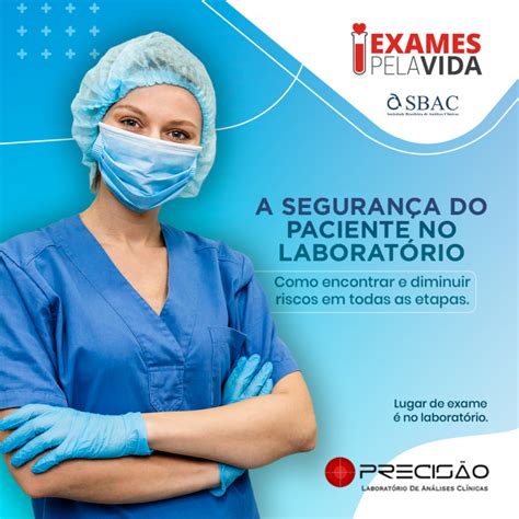 A segurança do paciente no laboratório Precisão