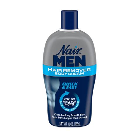 Buy Nair Men Hair Remover Body Cream Body Hair Remover For Men 13 Oz Bottle Online At