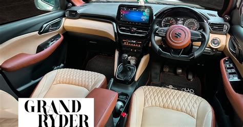 Maruti Grand Vitara transformed into Grand Ryder: Complete interiors ...