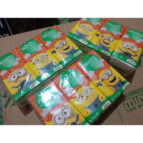 Jual Tissu Smart Facial Tissu Pocket Paseo Edisi Minion Pak Isi